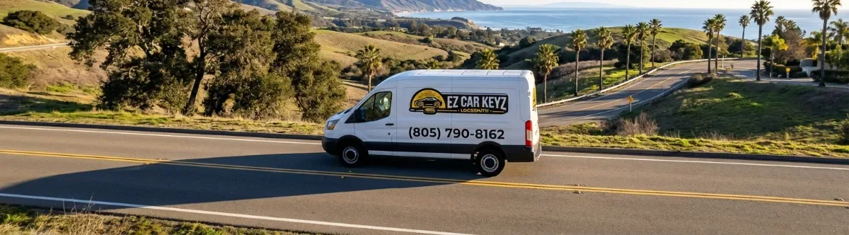EZ Car Keyz mobile locksmith van