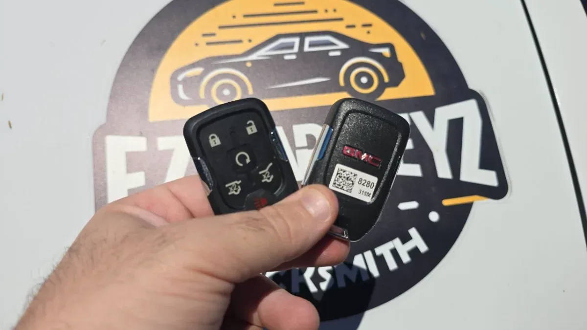 2010 GMC Terrain key replaced in your driveway in Santa Barbara CA