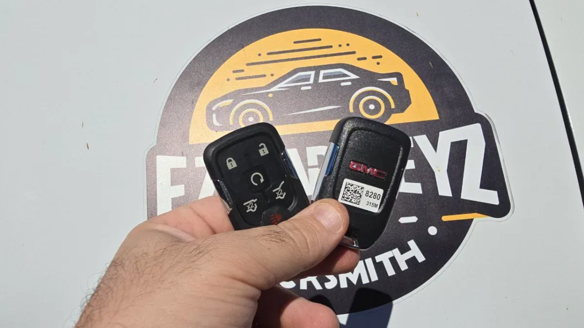 Same-day 2018 GMC Terrain key replacement in Santa Barbara CA