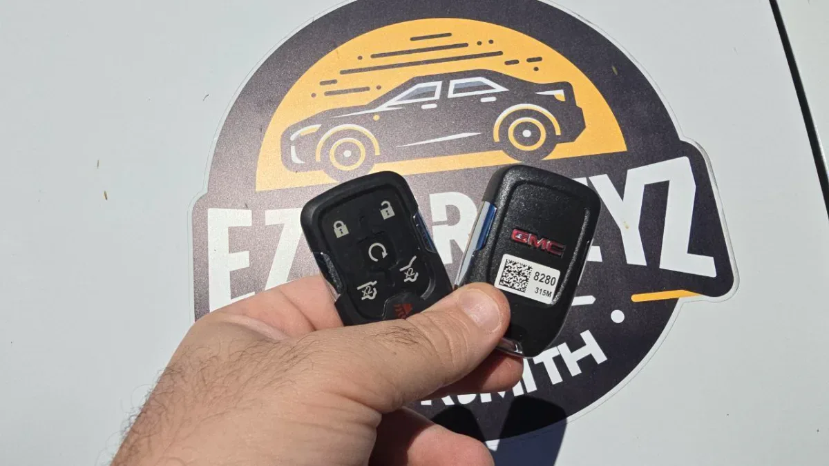 Quick turnaround 2019 GMC Terrain car key by EZ Car Keyz in Ventura CA