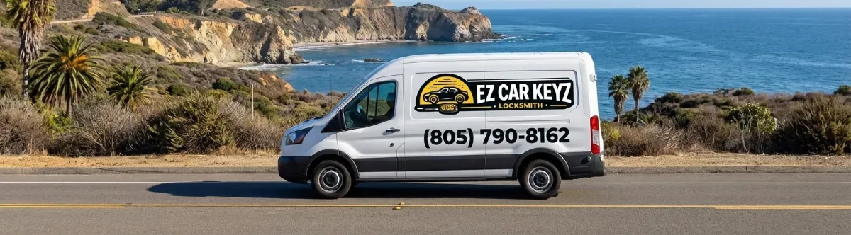 EZ Car Keyz mobile locksmith van