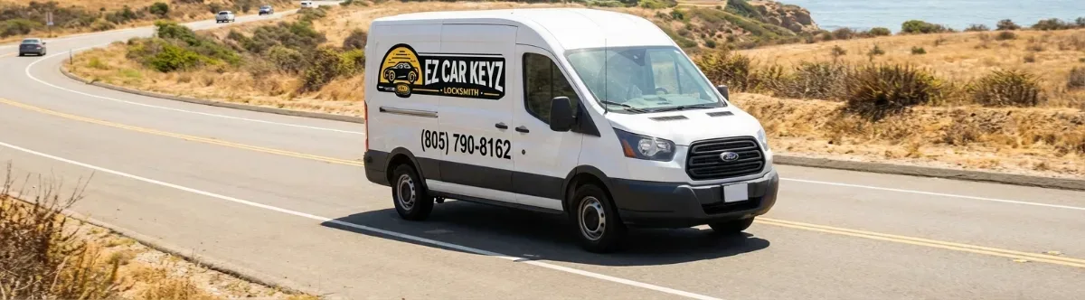 EZ Car Keyz mobile locksmith van