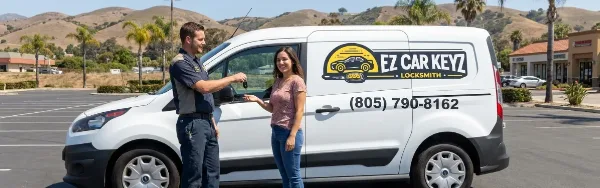 Customer review after losing 1995 Honda Accord key - EZ Car Keyz Goleta CA