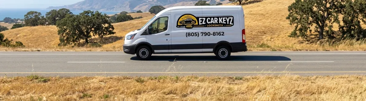 EZ Car Keyz mobile locksmith van