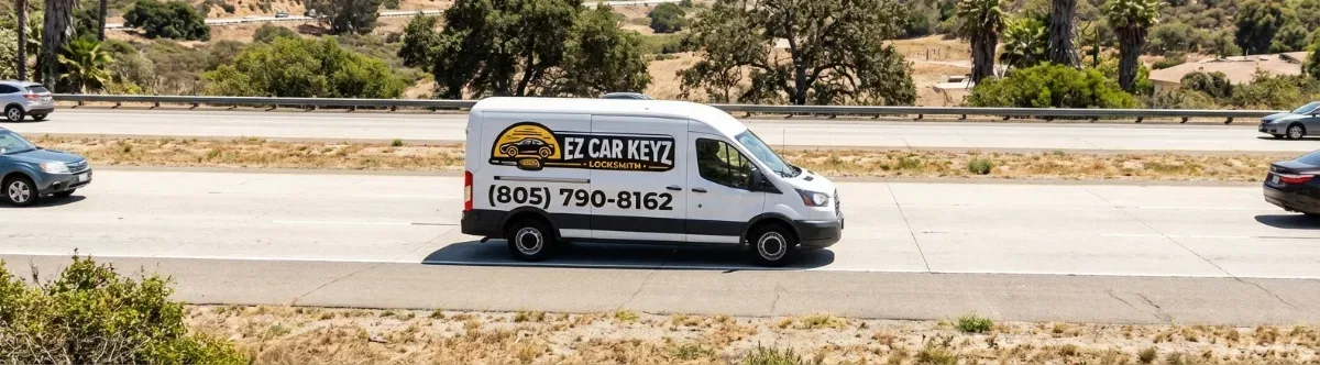EZ Car Keyz mobile locksmith van
