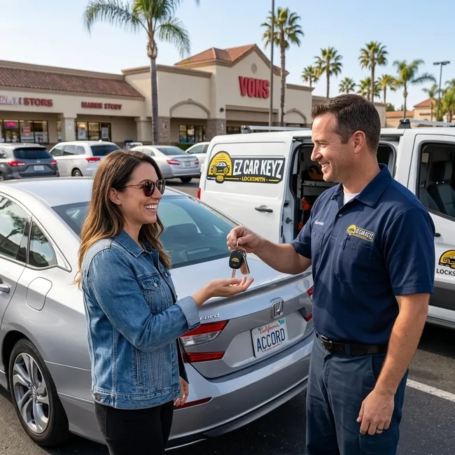 Honda Accord key replacement in Ventura County