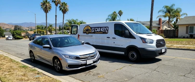 Honda Civic mobile car key service by EZ Car Keyz in Ventura County