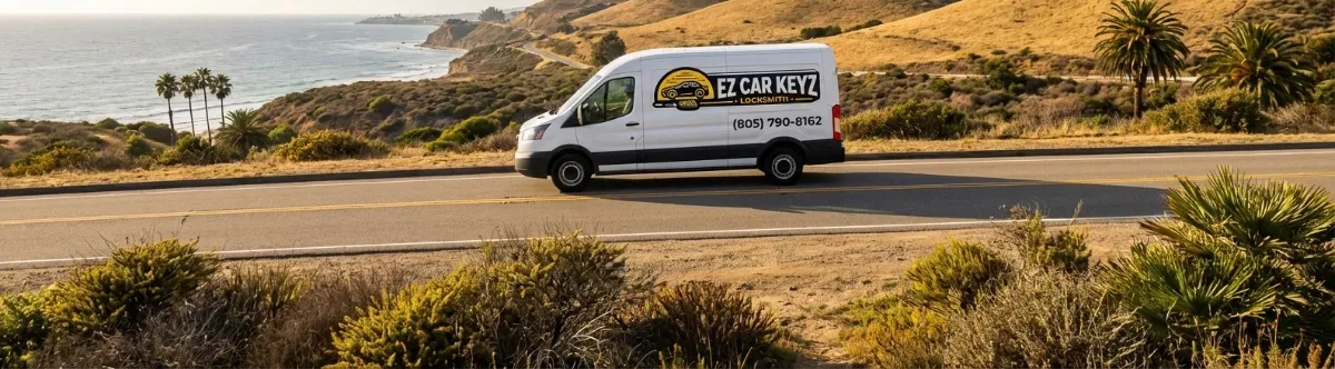 EZ Car Keyz mobile locksmith van