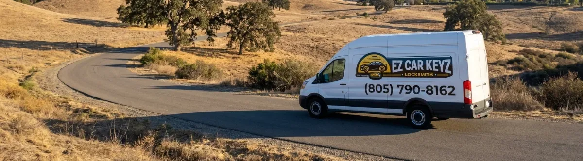 EZ Car Keyz mobile locksmith van