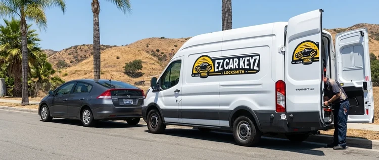 Honda Insight mobile car key service by EZ Car Keyz in Ventura County