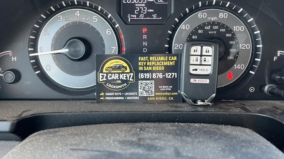 Lost 2009 Honda Pilot key replacement by EZ Car Keyz in Fillmore CA
