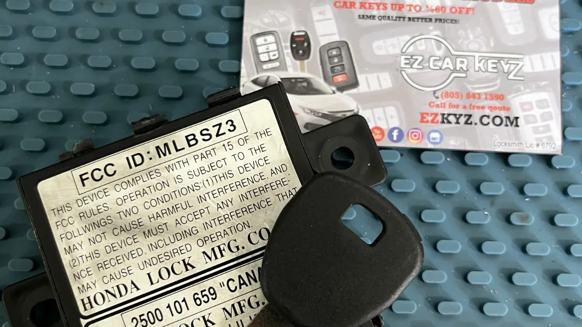 2022 Honda Pilot key replacement at half the dealer price in Ojai CA