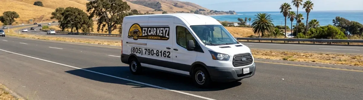 EZ Car Keyz mobile locksmith van