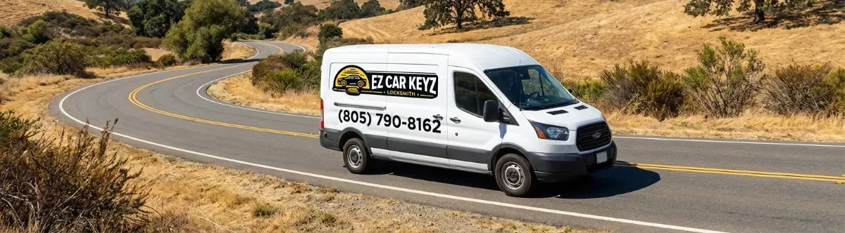 EZ Car Keyz mobile locksmith van