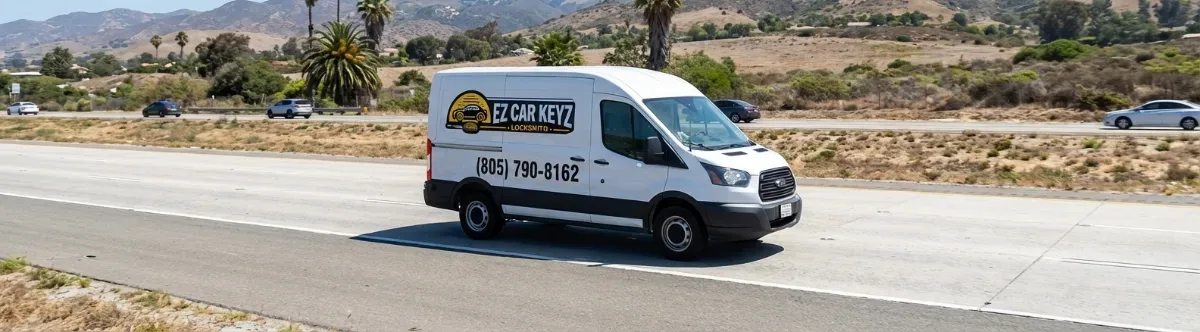 EZ Car Keyz mobile locksmith van