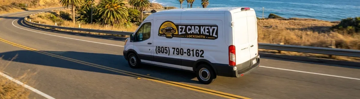 EZ Car Keyz mobile locksmith van