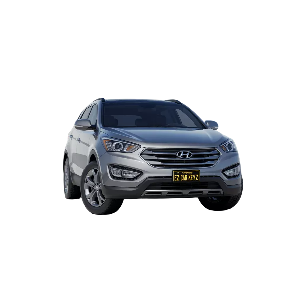 2013 Hyundai Santa Fe Metal Key 