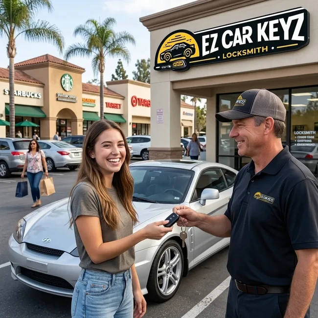 Hyundai Tiburon key replacement in Ventura County
