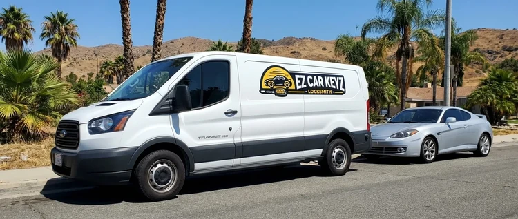 Hyundai Tiburon mobile car key service by EZ Car Keyz in Ventura County