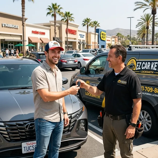 Hyundai Tucson key replacement in Ventura County