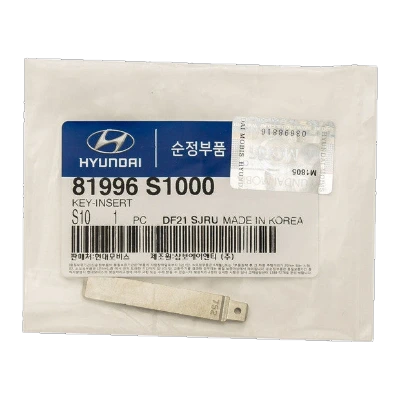 2018 Hyundai Veloster Insert Key 81996-S1000-OEM