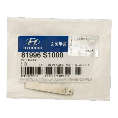 2020 Hyundai Veloster Insert Key 81996-S1000-OEM