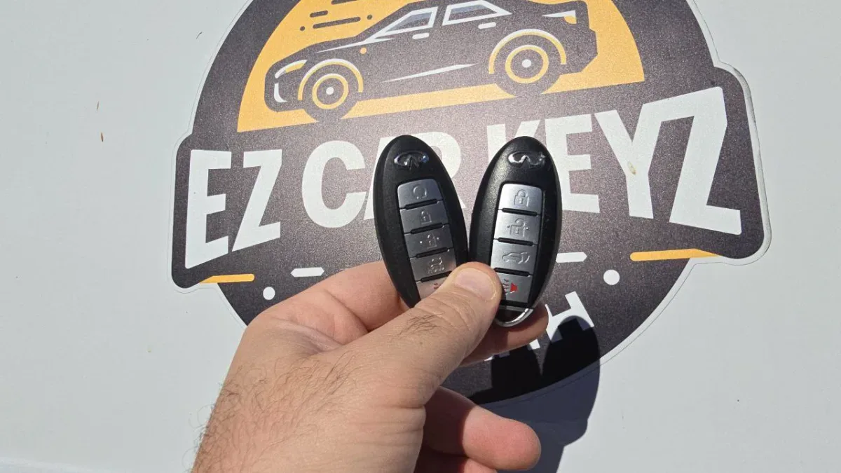 On-site 2006 Infiniti Fx35 car key programming in Ojai CA
