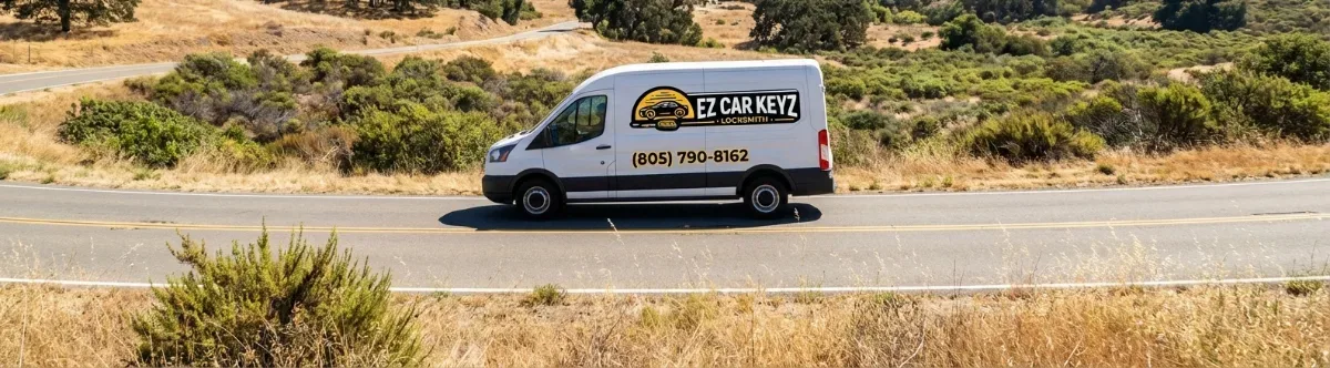 EZ Car Keyz mobile locksmith van
