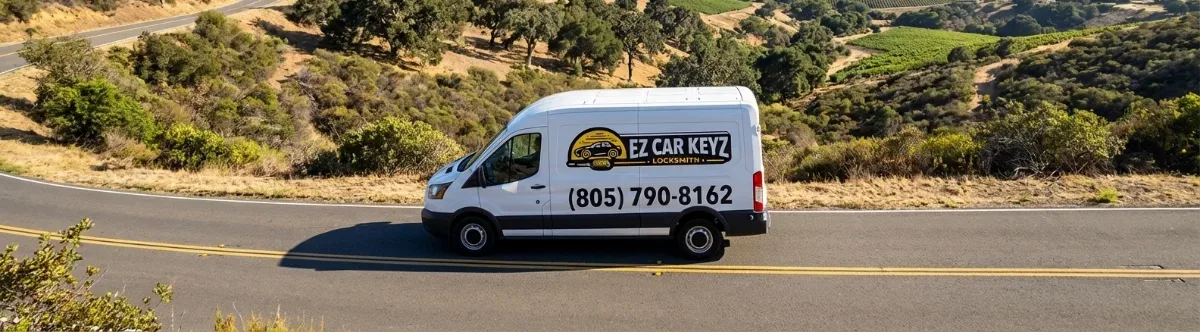 EZ Car Keyz mobile locksmith van