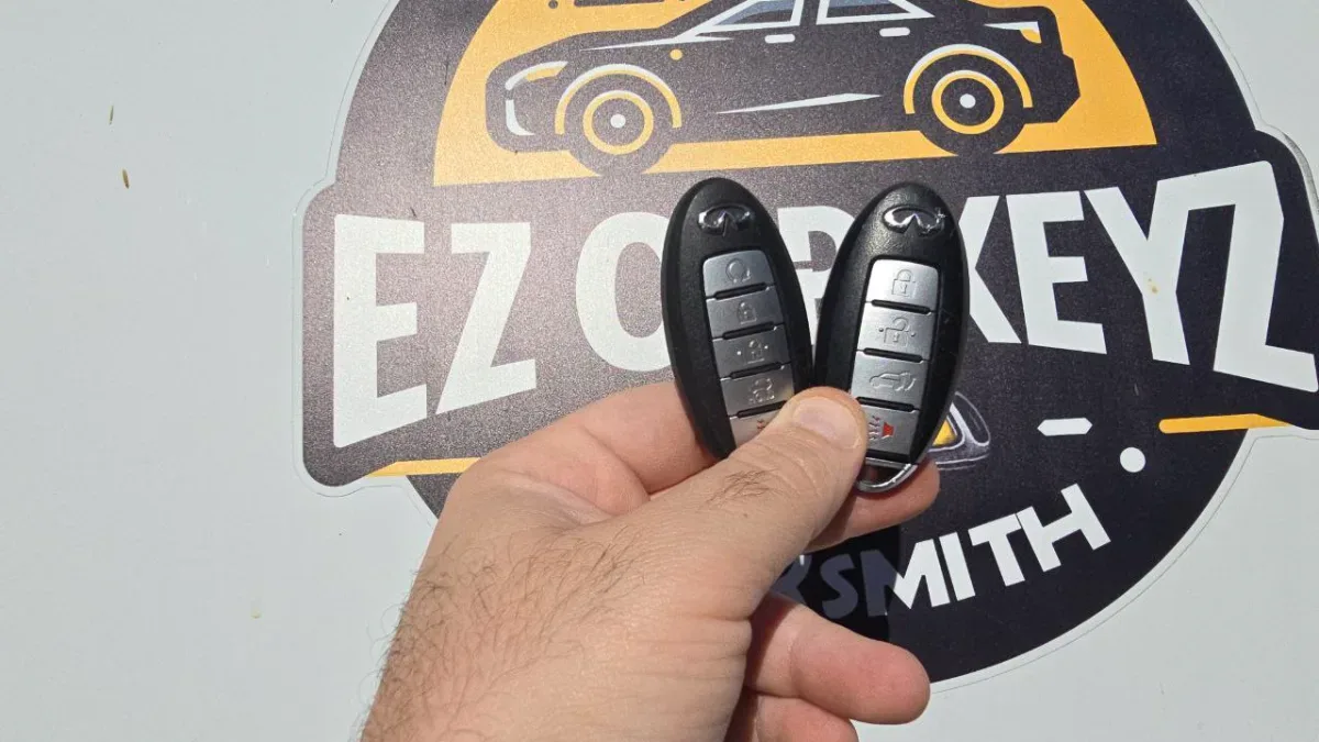 Affordable 2012 Infiniti M56 key replacement by EZ Car Keyz in Oxnard CA