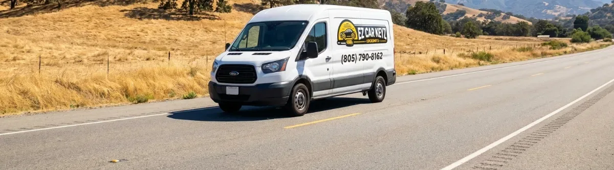 EZ Car Keyz mobile locksmith van
