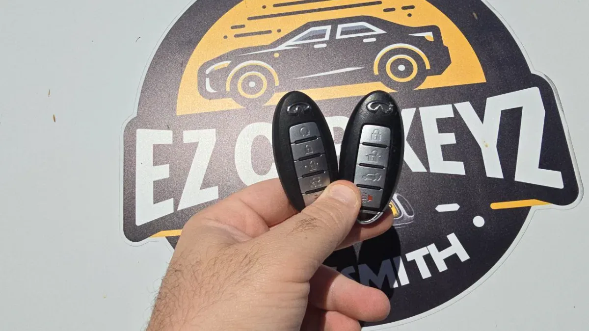 2014 Infiniti QX60 key replacement at half the dealer price in Ventura CA