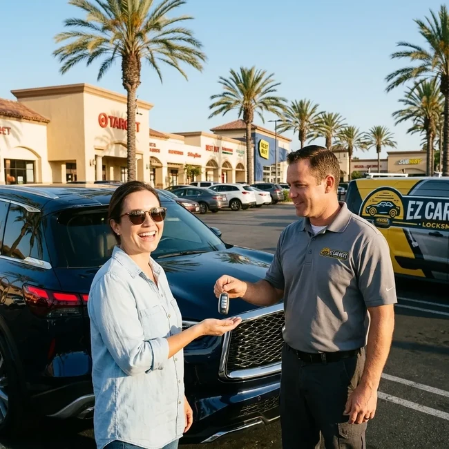 Infiniti QX60 key replacement in Ventura County