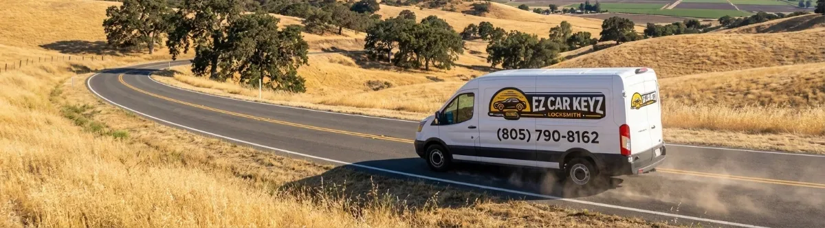EZ Car Keyz mobile locksmith van