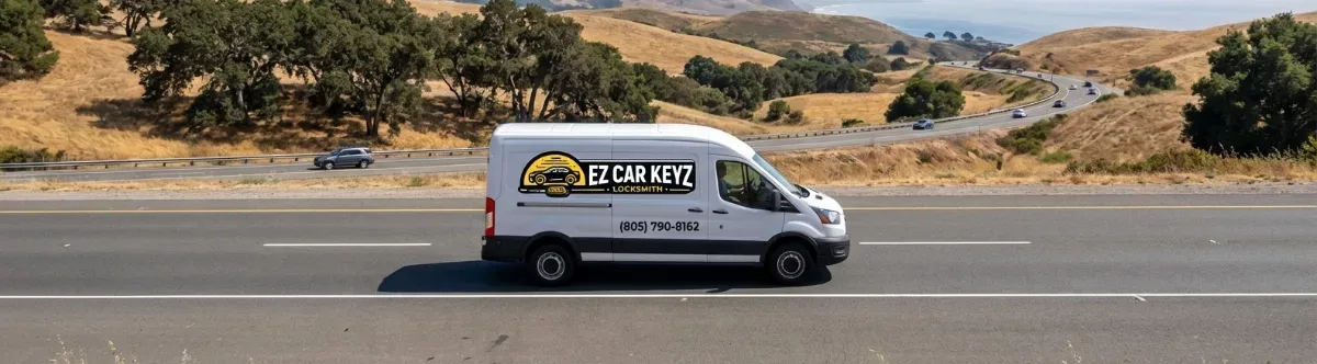 EZ Car Keyz mobile locksmith van