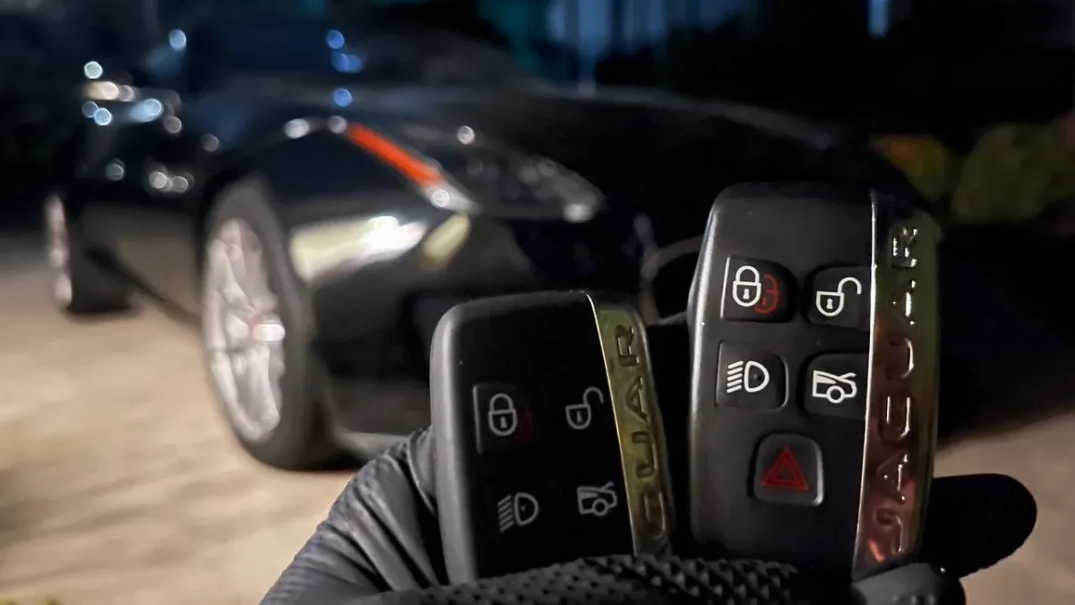 2010 Jaguar XF key replaced in your driveway in Ojai CA