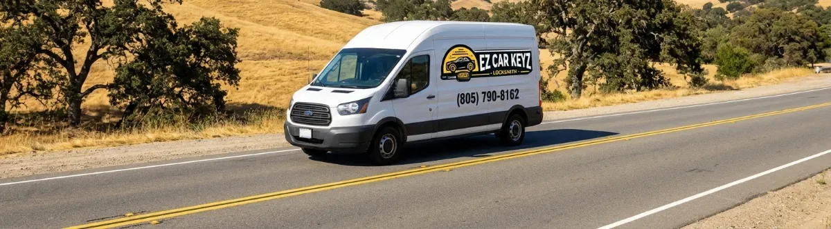 EZ Car Keyz mobile locksmith van