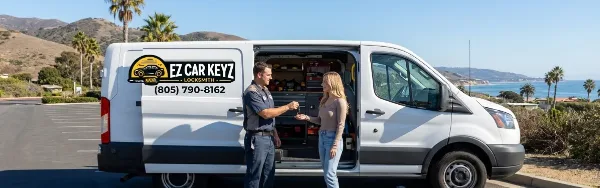 Customer review of mobile 2000 Jaguar XJ key service by EZ Car Keyz Carpinteria CA