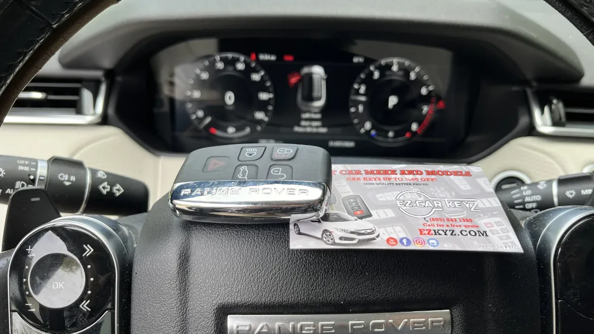 Quick turnaround 2004 Jaguar XJ car key by EZ Car Keyz in Carpinteria CA