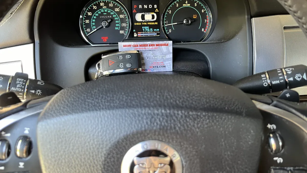 Quick turnaround 2010 Jaguar XJ car key by EZ Car Keyz in Santa Barbara CA