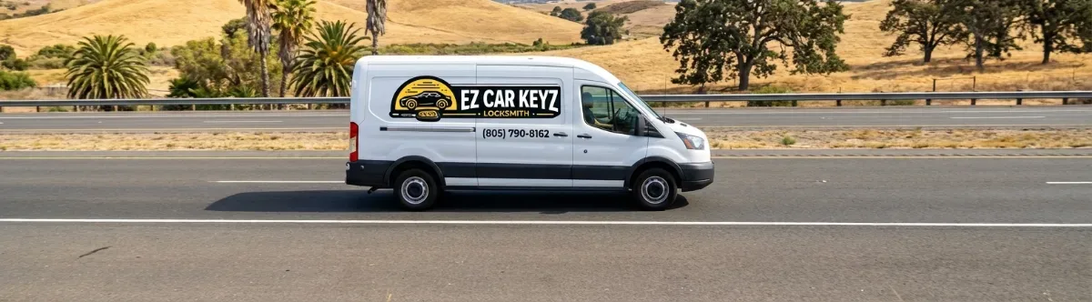 EZ Car Keyz mobile locksmith van