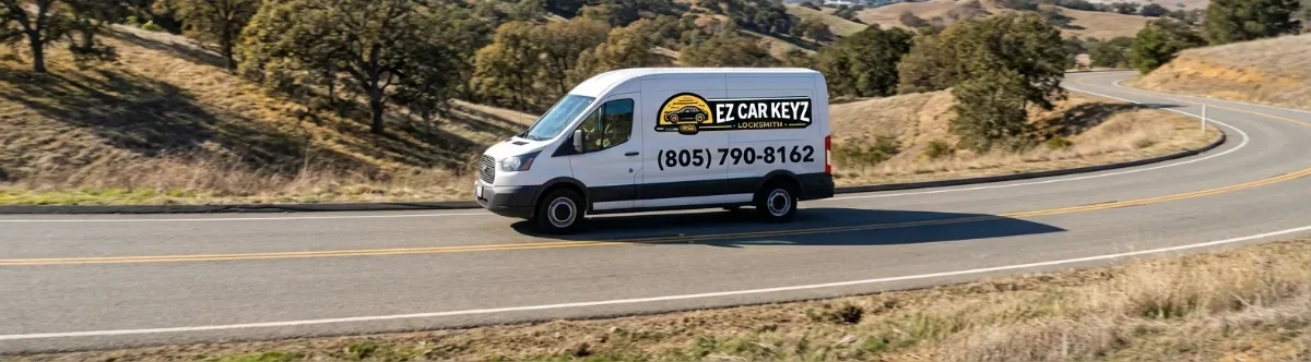 EZ Car Keyz mobile locksmith van