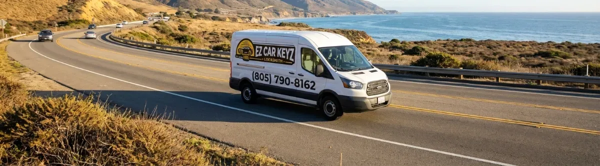 EZ Car Keyz mobile locksmith van