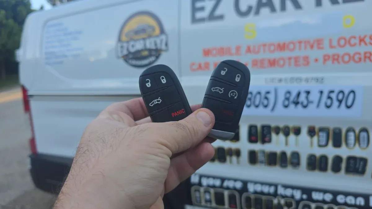 All keys lost service for 1995 Jeep Grand Cherokee by EZ Car Keyz Camarillo CA