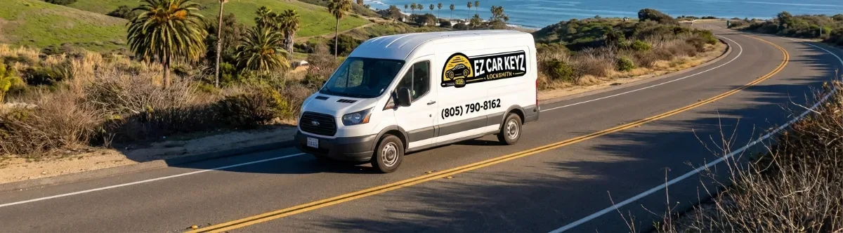 EZ Car Keyz mobile locksmith van