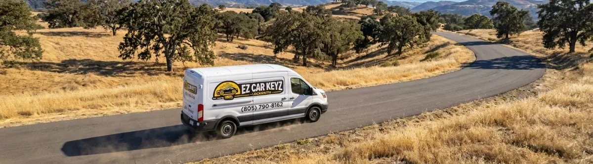 EZ Car Keyz mobile locksmith van