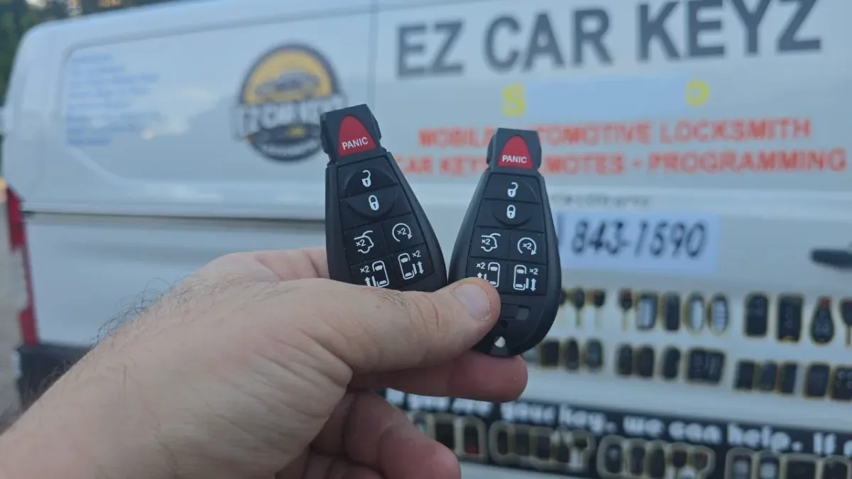 2014 Jeep Grand Cherokee key replaced in your driveway in Montecito CA