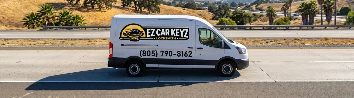 EZ Car Keyz mobile locksmith van