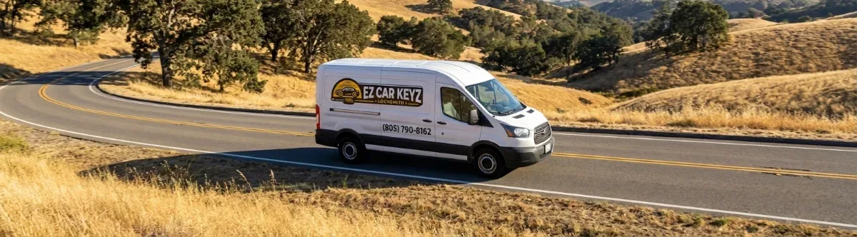 EZ Car Keyz mobile locksmith van