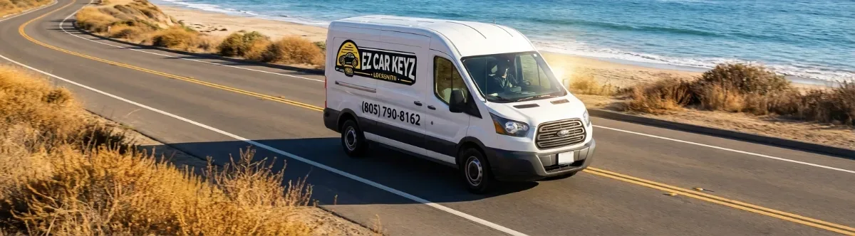EZ Car Keyz mobile locksmith van